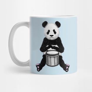 Panda Bear Playing The Drums Mug